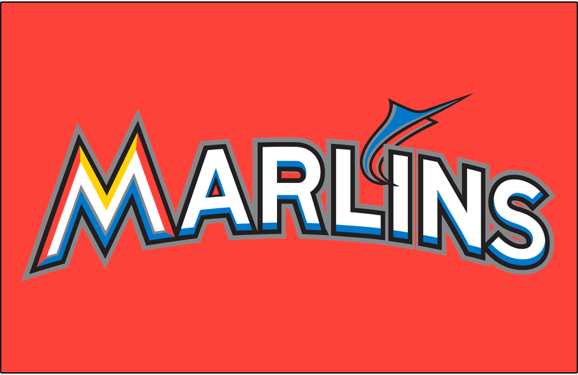 Miami Marlins 2012-2018 Jersey Logo v3 iron on heat transfer...